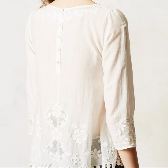 Anthropologie Maeve Lavinia Blouse - Picture 10 of 12